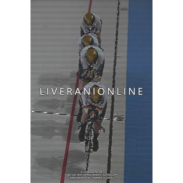12-08-2022 European Championships Elite Women Track; Giornata 02; 2022, Germany; Brausse, Franziska; Brennauer, Lisa; Klein, Lisa; Kroger, Mieke; Munich - Messe; ©SIROTTI/AGENZIA ALDO LIVERANI SAS   