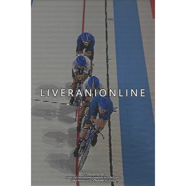 12-08-2022 European Championships Elite Track; Giornata 02; 2022, Italia; Bertazzo, Liam; Lamon, Francesco; Moro, Manlio; Plebani, Davide; Munich - Messe; ©SIROTTI/AGENZIA ALDO LIVERANI SAS   