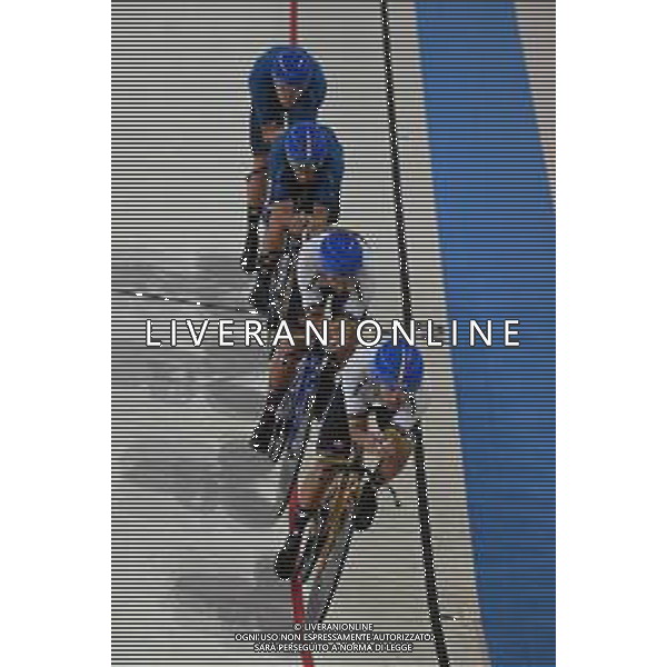 12-08-2022 European Championships Elite Track; Giornata 02; 2022, Italia; Bertazzo, Liam; Lamon, Francesco; Moro, Manlio; Plebani, Davide; Munich - Messe; ©SIROTTI/AGENZIA ALDO LIVERANI SAS   