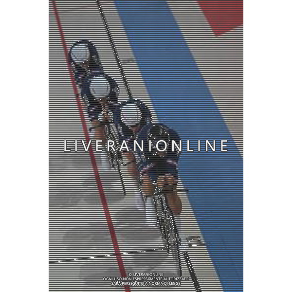 12-08-2022 European Championships Elite Track; Giornata 02; 2022, France; Denis, Thomas; Lafargue, Quentin; Tabellion, Valentin; Thomas, Benjamin; Munich - Messe; ©SIROTTI/AGENZIA ALDO LIVERANI SAS   