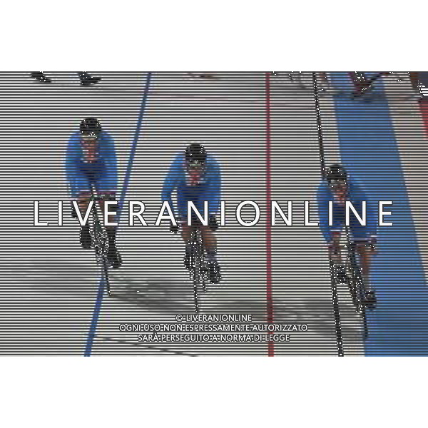 12-08-2022 European Championships Elite Track; Giornata 02; 2022, Repubblica Ceka; Babek, Tomas; Bohuslavek, Matej; Cechman, Martin; Munich - Messe; ©SIROTTI/AGENZIA ALDO LIVERANI SAS   
