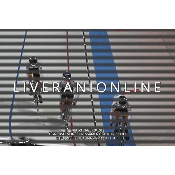 12-08-2022 European Championships Elite Track; Giornata 02; 2022, Spain; Jimenez Elizondo, Ekain; Martinez Chorro, Alejandro; Moreno Sanchez, Jose; Munich - Messe; ©SIROTTI/AGENZIA ALDO LIVERANI SAS   