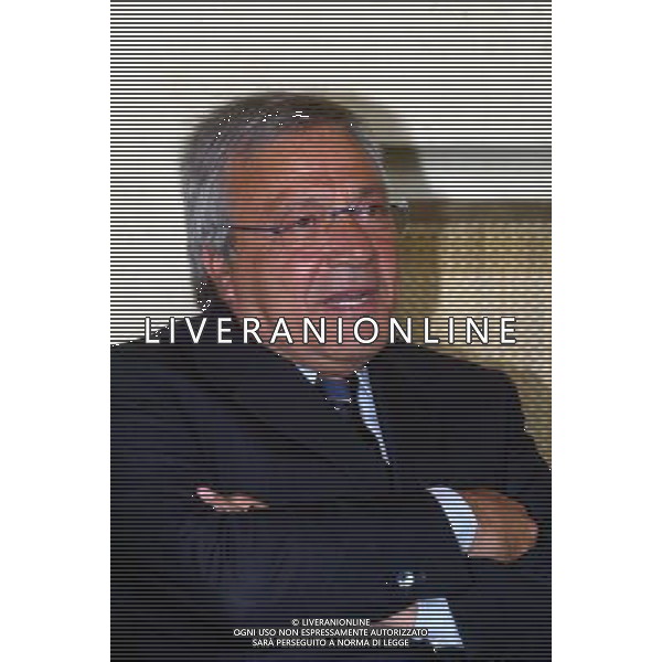 ROMA 31/07/2003 INCONTRO SENSI - LONGO AL CAMPIDOGLIO nell foto LONGO UGO* AGENZIA ALDO LIVERANI