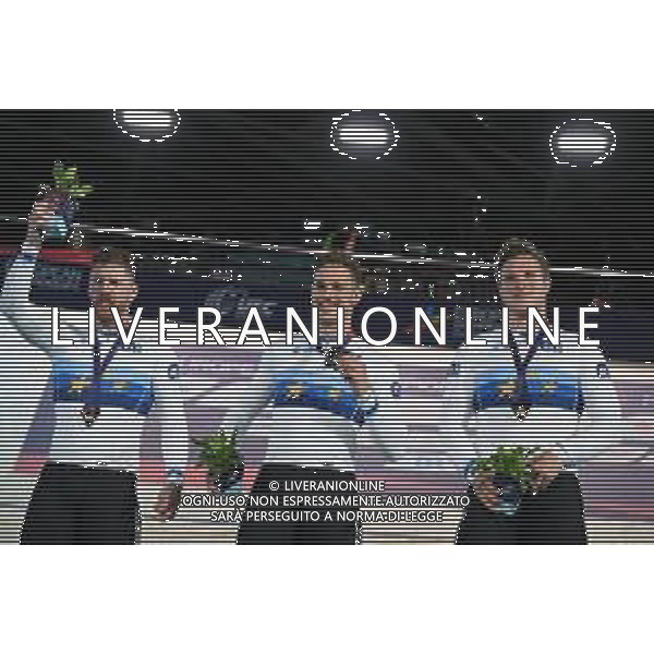 12-08-2022 European Championships Elite Track; Giornata 02; 2022, Olanda; Hoogland, Jeffrey; Lavreysen, Harrie; Van Den Berg, Roy; Munich - Messe; ©SIROTTI/AGENZIA ALDO LIVERANI SAS   