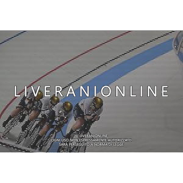 12-08-2022 European Championships Elite Women Track; Giornata 02; 2022, Germany; Brennauer, Lisa; Klein, Lisa; Brausse, Franziska; Kroger, Mieke; Munich - Messe; ©SIROTTI/AGENZIA ALDO LIVERANI SAS   