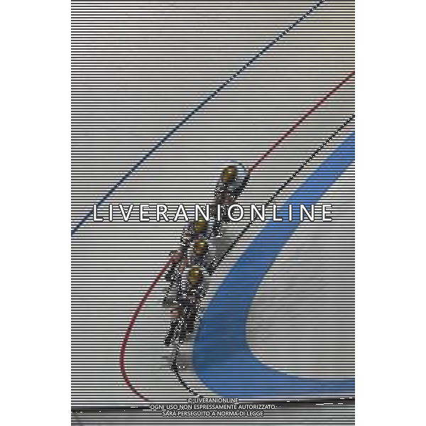 12-08-2022 European Championships Elite Women Track; Giornata 02; 2022, Germany; Brennauer, Lisa; Klein, Lisa; Brausse, Franziska; Kroger, Mieke; Munich - Messe; ©SIROTTI/AGENZIA ALDO LIVERANI SAS   