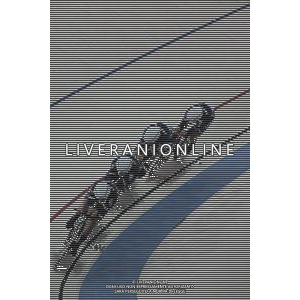 12-08-2022 European Championships Elite Women Track; Giornata 02; 2022, France; Berteau, Victoire; Borras, Marion; Copponi, Clara; Fortin, Valentine; Munich - Messe; ©SIROTTI/AGENZIA ALDO LIVERANI SAS   