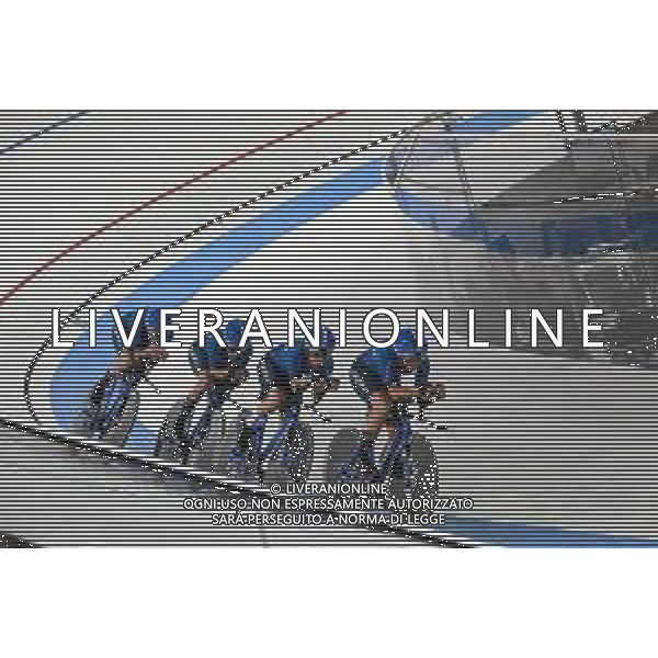 12-08-2022 European Championships Elite Women Track; Giornata 02; 2022, Italia; Guazzini, Vittoria; Paternoster, Letizia; Barbieri, Rachele; Zanardi, Silvia; Munich - Messe; ©SIROTTI/AGENZIA ALDO LIVERANI SAS   