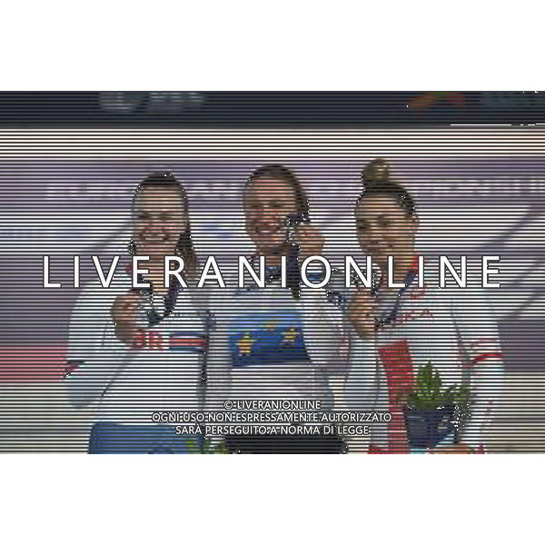 12-08-2022 European Championships Elite Women Track; Giornata 02; 2022, Norvegia; 2022, Great Britain; 2022, Polonia; Stenberg, Anita Yvonne; Roberts, Jessica; Wielowska, Nikola; Munich - Messe; ©SIROTTI/AGENZIA ALDO LIVERANI SAS   