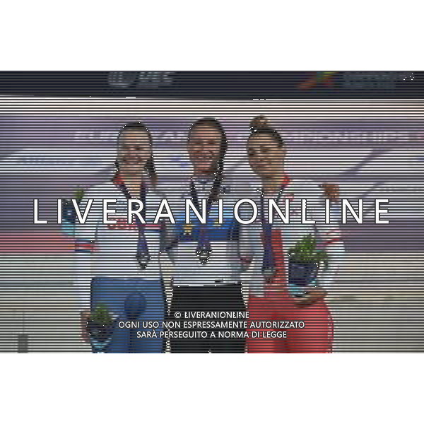 12-08-2022 European Championships Elite Women Track; Giornata 02; 2022, Norvegia; 2022, Great Britain; 2022, Polonia; Stenberg, Anita Yvonne; Roberts, Jessica; Wielowska, Nikola; Munich - Messe; ©SIROTTI/AGENZIA ALDO LIVERANI SAS   