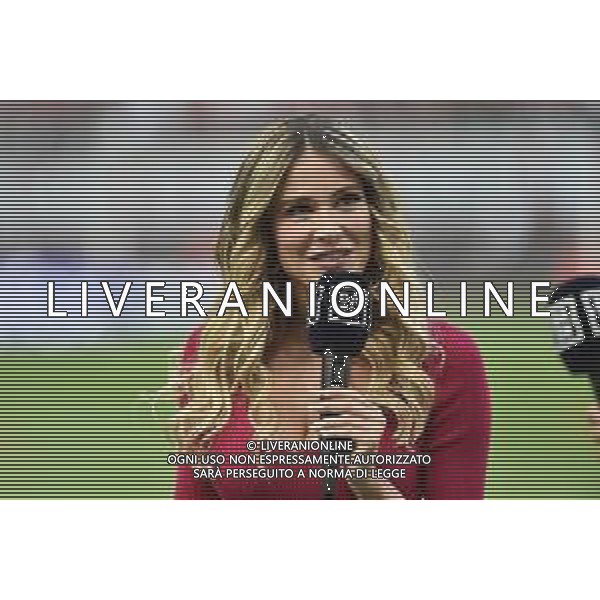 Diletta Leotta giornalista di DAZN Milan vs Udinese Milano 13-08-2022 Stadio Giuseppe Meazza - San Siro Campionato Serie A TIM - 1a giornata foto Roberto Garavaglia/ag. Aldo Liverani sas