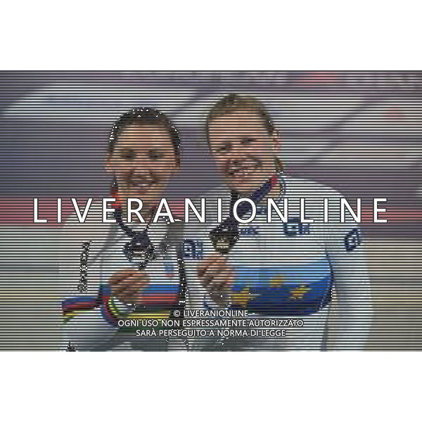 13-08-2022 European Championships Elite Women Track; Giornata 03; 2022, Germany; Kroger, Mieke; Brennauer, Lisa; Munich - Messe; ©SIROTTI/AGENZIA ALDO LIVERANI SAS   