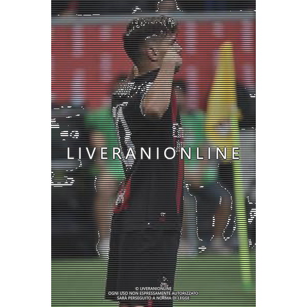 Brahim Diaz (Milan) esulta dopo il gol del 3 a 2 Milan vs Udinese Milano 13-08-2022 Stadio Giuseppe Meazza - San Siro Campionato Serie A TIM - 1a giornata foto Roberto Garavaglia/ag. Aldo Liverani sas/AGENZIA ALDO LIVERANI SAS   