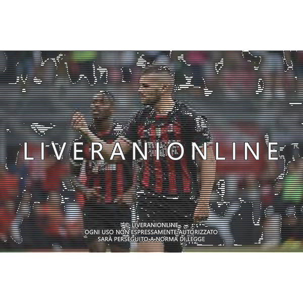 Ante Rebic (Milan) esulta dopo il gol del 4 a 2 Milan vs Udinese Milano 13-08-2022 Stadio Giuseppe Meazza - San Siro Campionato Serie A TIM - 1a giornata foto Roberto Garavaglia/ag. Aldo Liverani sas/AGENZIA ALDO LIVERANI SAS   
