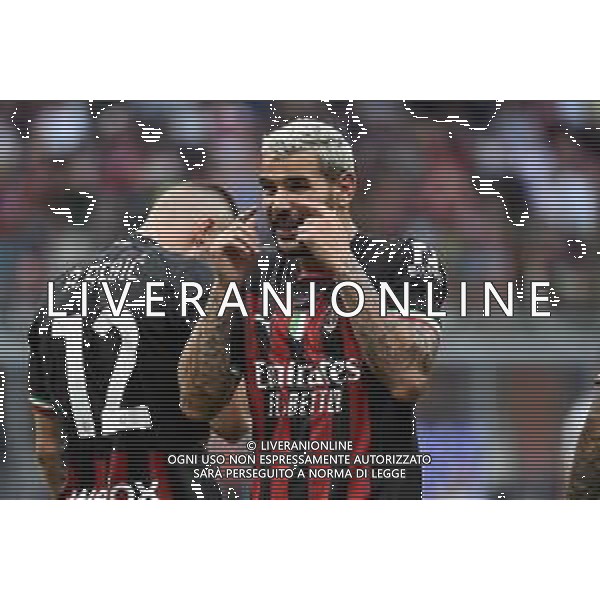 Theo Hernandez (Milan) esultanza dopo gol Ante Rebic Milan vs Udinese Milano 13-08-2022 Stadio Giuseppe Meazza - San Siro Campionato Serie A TIM - 1a giornata foto Roberto Garavaglia/ag. Aldo Liverani sas/AGENZIA ALDO LIVERANI SAS   