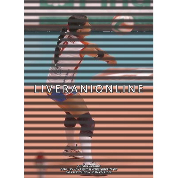 TORINO 23/10/05 FINDOMESTIC SUOER CUP FEMMINILE RADIO 105 FOPPAPEDRETTI BERGAMO NELLA FOTO CROCE PAOLA PH GIGI ARCAINI AG.ALDO LIVERANI