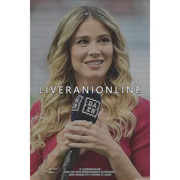 Diletta Leotta giornalista di DAZN Milan vs Udinese Milano 13-08-2022 Stadio Giuseppe Meazza - San Siro Campionato Serie A TIM - 1a giornata foto Roberto Garavaglia/ag. Aldo Liverani sas