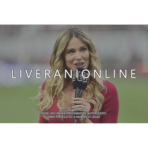 Diletta Leotta giornalista di DAZN Milan vs Udinese Milano 13-08-2022 Stadio Giuseppe Meazza - San Siro Campionato Serie A TIM - 1a giornata foto Roberto Garavaglia/ag. Aldo Liverani sas