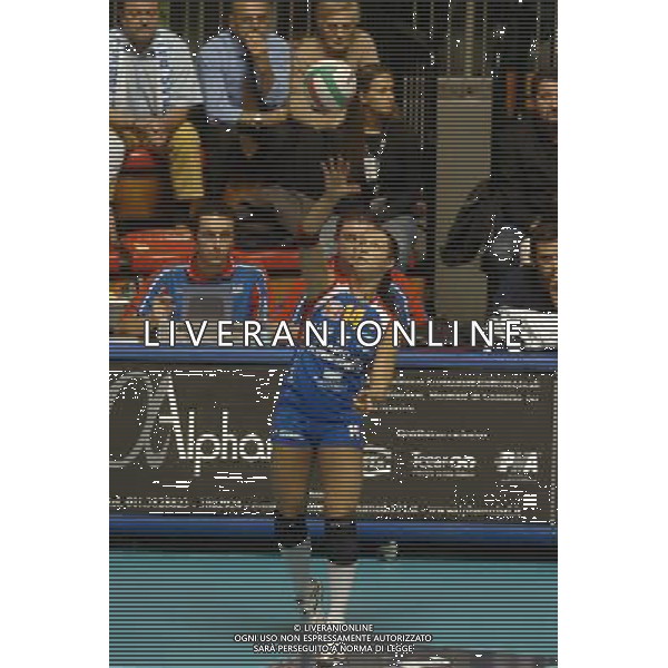 TORINO 23/10/05 FINDOMESTIC SUOER CUP FEMMINILE RADIO 105 FOPPAPEDRETTI BERGAMO NELLA FOTO LO BIANCO ELEONORA PH GIGI ARCAINI AG.ALDO LIVERANI