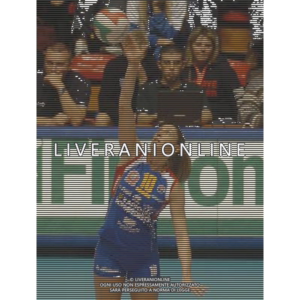 TORINO 23/10/05 FINDOMESTIC SUOER CUP FEMMINILE RADIO 105 FOPPAPEDRETTI BERGAMO NELLA FOTO PAGGI PAOLA PH GIGI ARCAINI AG.ALDO LIVERANI