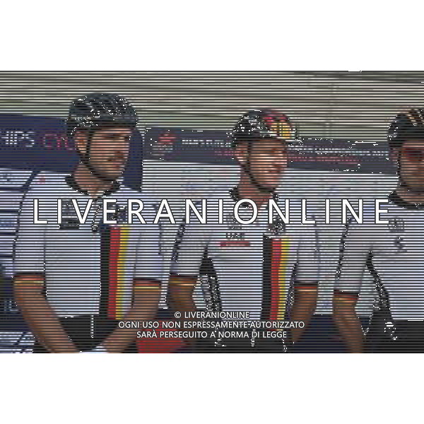14-08-2022 European Championships Elite; 2022, Uae Emirates; 2022, Dsm; Ackermann, Pascal; Degenkolb, John; Murnau; ©SIROTTI/AGENZIA ALDO LIVERANI SAS   