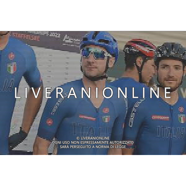 14-08-2022 European Championships Elite; 2022, Ineos - Grenadiers; Viviani, Elia; Murnau; ©SIROTTI/AGENZIA ALDO LIVERANI SAS   