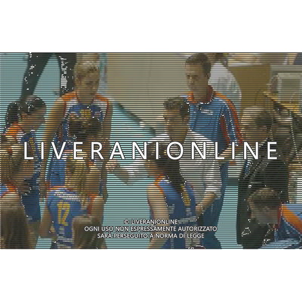 TORINO 23/10/05 FINDOMESTIC SUOER CUP FEMMINILE RADIO 105 FOPPAPEDRETTI BERGAMO NELLA FOTO TIME OUT BERGAMO PH GIGI ARCAINI AG.ALDO LIVERANI