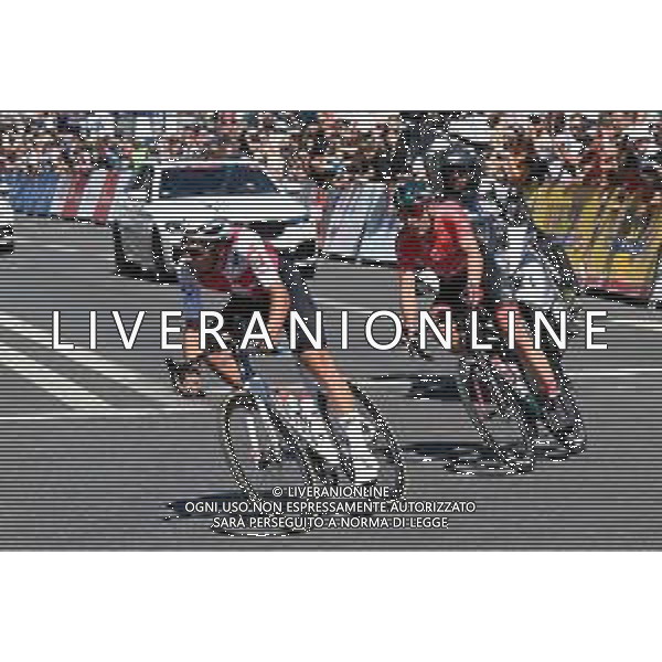 14-08-2022 European Championships Elite; 2022, Bora - Hansgrohe; 2022, Alpecin - Fenix; Postlberger, Lukas; Dillier, Silvan; Munich; ©SIROTTI/AGENZIA ALDO LIVERANI SAS   