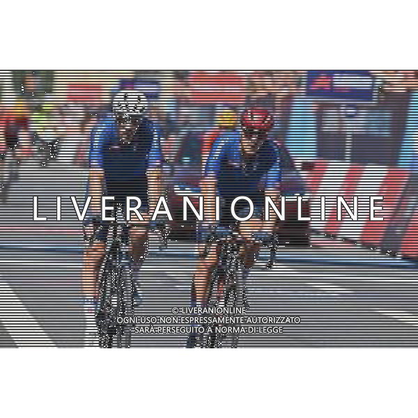 14-08-2022 European Championships Elite; 2022, Groupama - Fdj; 2022, Uae Emirates; Guarnieri, Jacopo; Trentin, Matteo; Munich; ©SIROTTI/AGENZIA ALDO LIVERANI SAS   