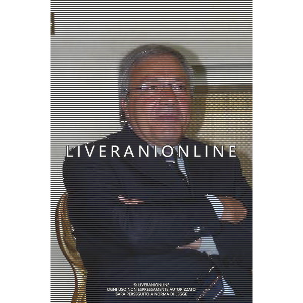 ROMA 31/07/2003 INCONTRO SENSI - LONGO AL CAMPIDOGLIO nell foto LONGO UGO* AGENZIA ALDO LIVERANI