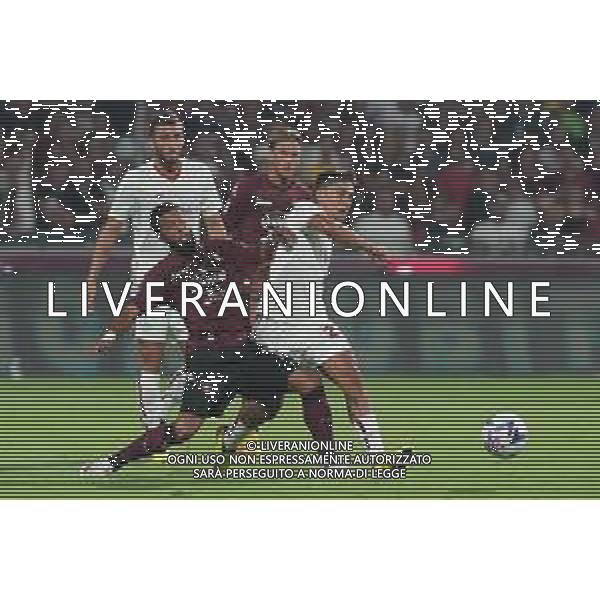 SALERNITANA - ROMA CAMPIONATO CALCIO SERIE A TIM 14.08.2022 NELLA FOTO Paulo Dybala, Grigoris Kastanos ©MOSCA/AGENZIA ALDO LIVERANI SAS