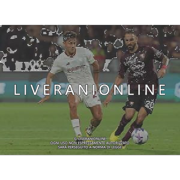 SALERNITANA - ROMA CAMPIONATO CALCIO SERIE A TIM 14.08.2022 NELLA FOTO Grigoris Kastanos, Paulo Dybala ©MOSCA/AGENZIA ALDO LIVERANI SAS