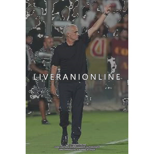 SALERNITANA - ROMA CAMPIONATO CALCIO SERIE A TIM 14.08.2022 NELLA FOTO Jose\' Mourinho ©MOSCA/AGENZIA ALDO LIVERANI SAS