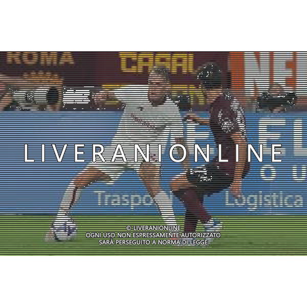 SALERNITANA - ROMA CAMPIONATO CALCIO SERIE A TIM 14.08.2022 NELLA FOTO Rick Karsdorp, Antonio Candreva ©MOSCA/AGENZIA ALDO LIVERANI SAS