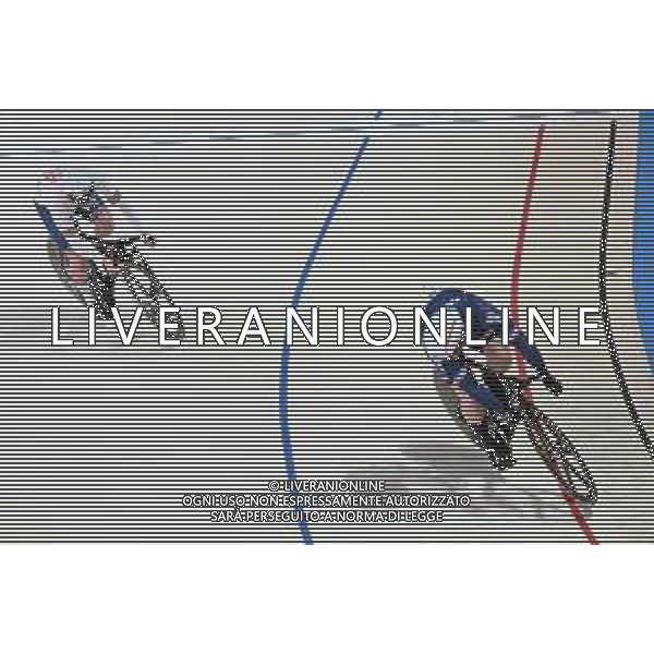 14-08-2022 European Championships Elite Track; Giornata 04; 2022, France; 2022, Great Britain; Vigier, Sebastien; Carlin, Jack; Munich - Messe; FOTO STEFANO SIROTTI-AG ALDO LIVERANI SAS