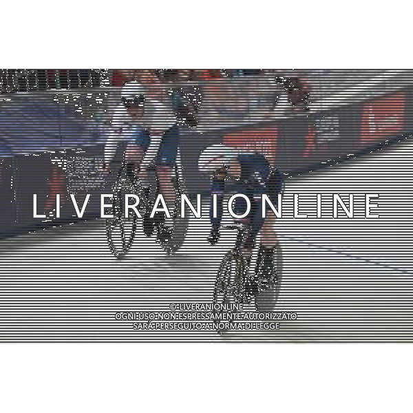 14-08-2022 European Championships Elite Track; Giornata 04; 2022, France; 2022, Great Britain; Vigier, Sebastien; Carlin, Jack; Munich - Messe; FOTO STEFANO SIROTTI-AG ALDO LIVERANI SAS