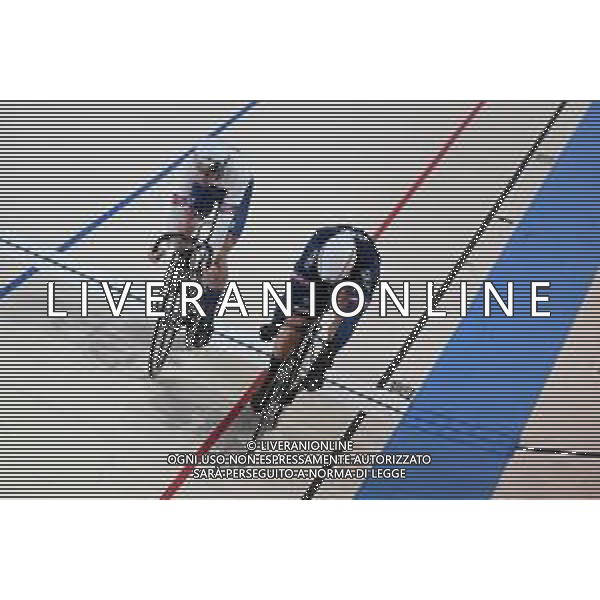14-08-2022 European Championships Elite Track; Giornata 04; 2022, France; 2022, Great Britain; Helal, Rayan; Turnbull, Hamish; Munich - Messe; FOTO STEFANO SIROTTI-AG ALDO LIVERANI SAS