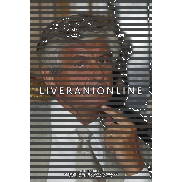 ROMA 31/07/2003 INCONTRO SENSI - LONGO AL CAMPIDOGLIO nell foto GIANNI RIVERA* AGENZIA ALDO LIVERANI