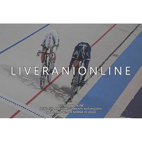 15-08-2022 European Championships Elite Women Track; Giornata 05; 2022, Germany; 2022, France; Hinze, Emma; Gros, Mathilde; Munich - Messe; ©SIROTTI/AGENZIA ALDO LIVERANI SAS