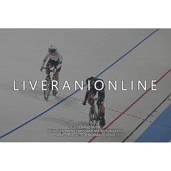 15-08-2022 European Championships Elite Women Track; Giornata 05; 2022, Germany; 2022, France; Hinze, Emma; Gros, Mathilde; Munich - Messe; ©SIROTTI/AGENZIA ALDO LIVERANI SAS