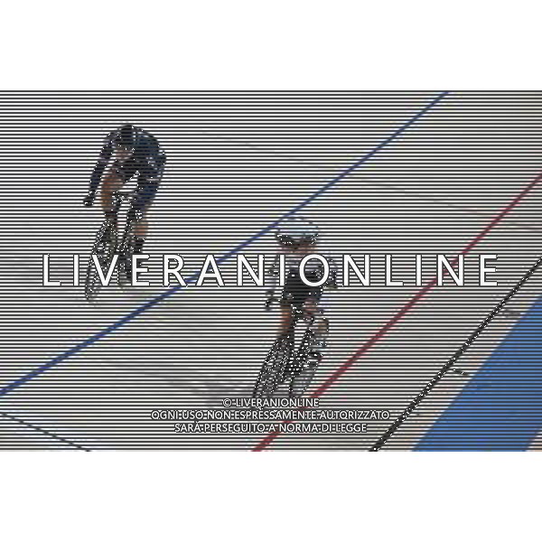 15-08-2022 European Championships Elite Women Track; Giornata 05; 2022, Germany; 2022, France; Hinze, Emma; Gros, Mathilde; Munich - Messe; ©SIROTTI/AGENZIA ALDO LIVERANI SAS