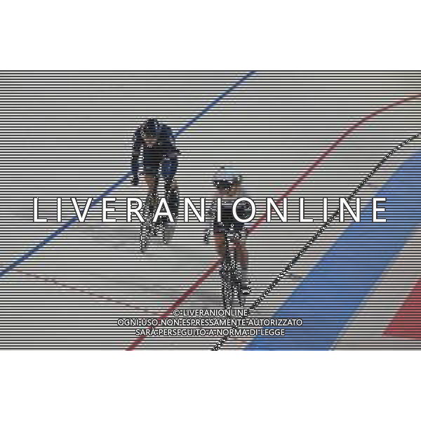 15-08-2022 European Championships Elite Women Track; Giornata 05; 2022, Germany; 2022, France; Hinze, Emma; Gros, Mathilde; Munich - Messe; ©SIROTTI/AGENZIA ALDO LIVERANI SAS