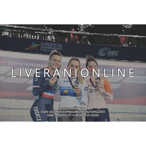 15-08-2022 European Championships Elite Women Track; Giornata 05; 2022, Germany; 2022, France; 2022, Olanda; Hinze, Emma; Gros, Mathilde; Van Riessen, Laurine; Munich - Messe; ©SIROTTI/AGENZIA ALDO LIVERANI SAS
