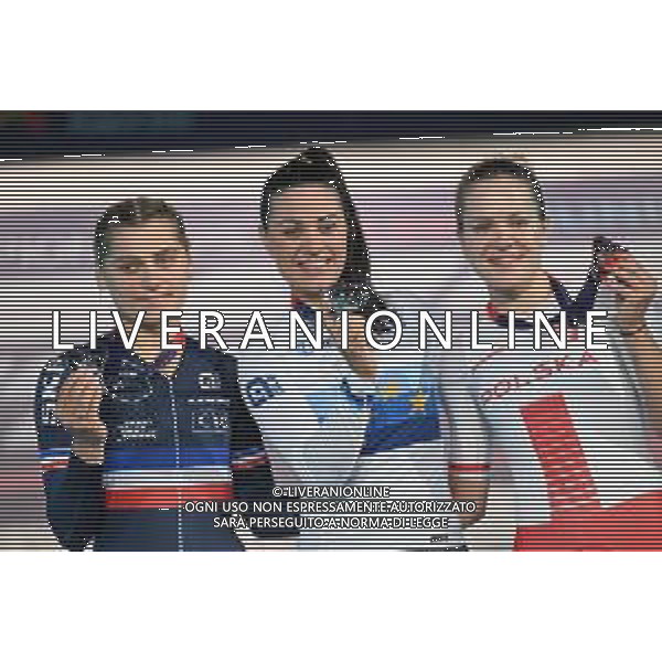 15-08-2022 European Championships Elite Women Track; Giornata 05; 2022, Italia; 2022, France; 2022, Polonia; Barbieri, Rachele; Copponi, Clara; Pikulik, Daria; Munich - Messe; ©SIROTTI/AGENZIA ALDO LIVERANI SAS
