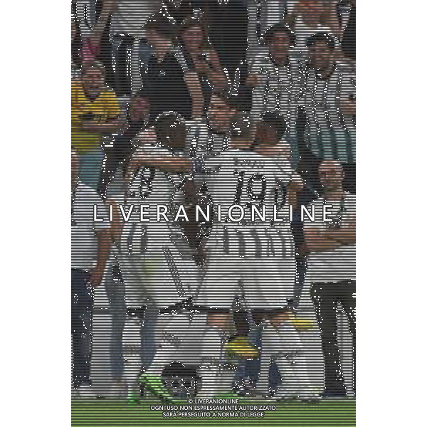 Torino 15.08.2022 Allianz Stadium ©Manuela Viganti/Agenzia Aldo Liverani Juventus vs Sassuolo Campionato Calcio Serie A TIM 2022/2023 1a giornata Nella foto: esultanza juventus dopo il gol di angel di maria ©Viganti/AGENZIA ALDO LIVERANI SAS