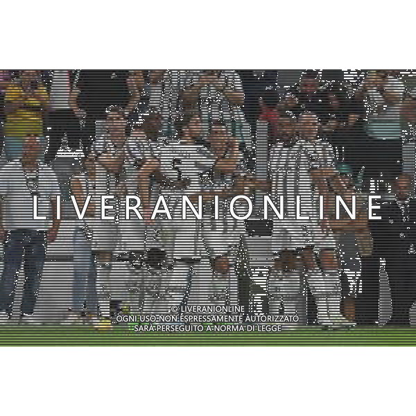 Torino 15.08.2022 Allianz Stadium ©Manuela Viganti/Agenzia Aldo Liverani Juventus vs Sassuolo Campionato Calcio Serie A TIM 2022/2023 1a giornata Nella foto: esultanza juventus dopo il gol di angel di maria ©Viganti/AGENZIA ALDO LIVERANI SAS