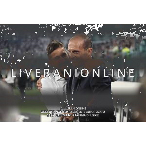 Torino 15.08.2022 Allianz Stadium ©Manuela Viganti/Agenzia Aldo Liverani Juventus vs Sassuolo Campionato Calcio Serie A TIM 2022/2023 1a giornata Nella foto: massimiliano allegri e alessio dionisi ©Viganti/AGENZIA ALDO LIVERANI SAS