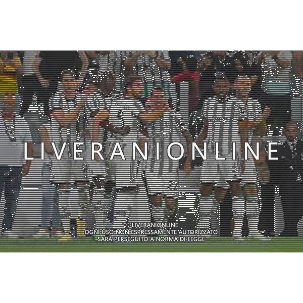 Torino 15.08.2022 Allianz Stadium ©Manuela Viganti/Agenzia Aldo Liverani Juventus vs Sassuolo Campionato Calcio Serie A TIM 2022/2023 1a giornata Nella foto: esultanza juventus dopo il gol di angel di maria ©Viganti/AGENZIA ALDO LIVERANI SAS