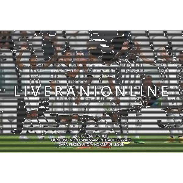 Torino 15.08.2022 Allianz Stadium ©Manuela Viganti/Agenzia Aldo Liverani Juventus vs Sassuolo Campionato Calcio Serie A TIM 2022/2023 1a giornata Nella foto: esultanza juventus dopo il gol di angel di maria ©Viganti/AGENZIA ALDO LIVERANI SAS