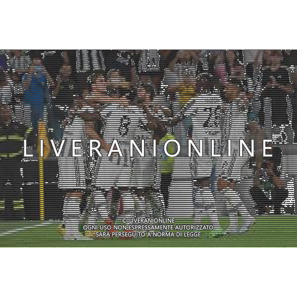 Torino 15.08.2022 Allianz Stadium ©Manuela Viganti/Agenzia Aldo Liverani Juventus vs Sassuolo Campionato Calcio Serie A TIM 2022/2023 1a giornata Nella foto: esultanza juventus dopo il gol di dusan vlahovic ©Viganti/AGENZIA ALDO LIVERANI SAS